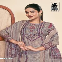 Sahiba Mosaic Wholesale Pure Muslin With Handwork Salwar Suits