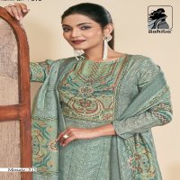 Sahiba Mosaic Wholesale Pure Muslin With Handwork Salwar Suits