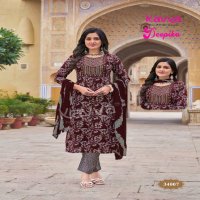 deepika vol 34 by kavya embroidery capsule fullstitch plus size suits