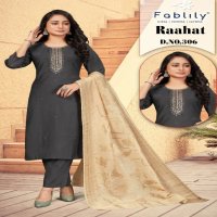 Fablily Raahat Wholesale Readymade 3 Piece Salwar Suits Combo