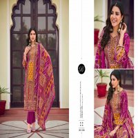 Belliza Nusrat Vol-3 Wholesale Pure Viscose Muslin With Work Dress Material