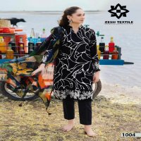 Zesh By Gull Aahmed Baroque Wholesale Pure Lawn Cotton Dress Material