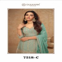 Gulkayra Palak Vol-2 7518 Colour Wholesale Free Size Stitched Salwar Suits