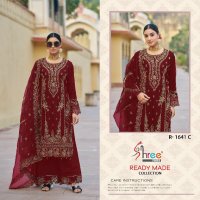 Shree Fabs R-1641 Wholesale Readymade Indian Pakistani Salwar Suits