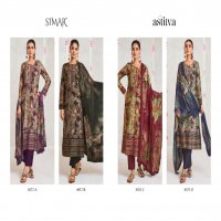 glossy Simar launch astitva viscose muslin party wear shop glamorous styles suits