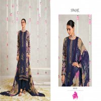 kanika Simar by glossy viscose muslin stylish unstitched dress material online