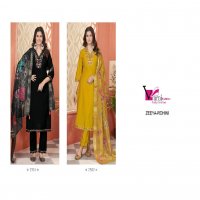 Varni Zeeya Rohini Wholesale Roman Silk Readymade Salwar Suits