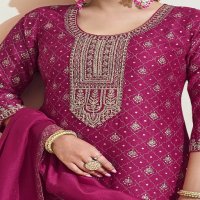 Label Khoj D.no 9683A To 9683B Wholesale Readymade Salwar Suits Combo