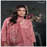 Ganga Yen S2782 Wholesale Cotton Satin With Embroidery Salwar Suits