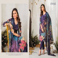 Glossy Simar Afreen Wholesale Pure Natural Crape With Handwork Salwar Suits