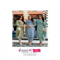 Mystic 9 Meera Vol-2 Wholesale Premium Quality Reyon Kurti With Pant And Dupatta