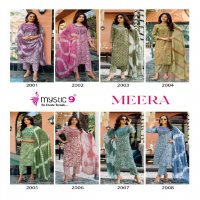 Mystic 9 Meera Vol-2 Wholesale Premium Quality Reyon Kurti With Pant And Dupatta