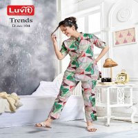 Luvit Trends Wholesale Night Wear Reyon Co-Ord Set