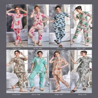 Luvit Trends Wholesale Night Wear Reyon Co-Ord Set