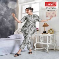 Luvit Trends Wholesale Night Wear Reyon Co-Ord Set