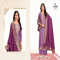 simar by naari muslin jacquard unstitch designer salwar suit sets