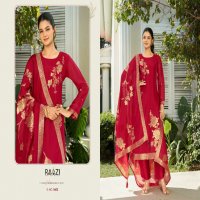 chahat by rama fashions raazi bemberg woven silk jacquard fashionable dress material