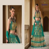 Kreshva By rewaa launch shivangi silk fully stitch engagement lehenga for bride