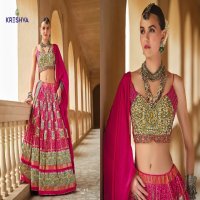 Kreshva By rewaa launch shivangi silk fully stitch engagement lehenga for bride