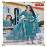 taniksh launch saffroni vol 1 full stitch vertical hit design modern salwar kameez