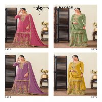 RADHA TRENDZ GHOOMAR VOL 2 FUNCTION WEAR TRADITIONAL READYMADE KURTI SKIRT DUPATTA