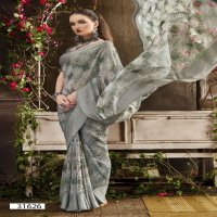 Vallabhi Alopa Wholesale Abstract Print Georgette Fabrics Sarees