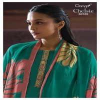 Ganga Chelsie S3185 Wholesale Premium Cotton With Embroidery Salwar Suits