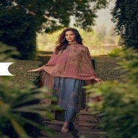 Sadhana Zariya Wholesale Pure Muslin Silk With Embroidery Work Salwar Suits