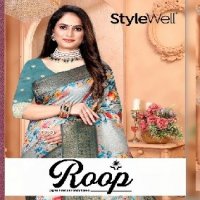 Stylewell Roop Wholesale Rich Pallu Digital Print Sarees