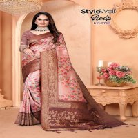 Stylewell Roop Wholesale Rich Pallu Digital Print Sarees