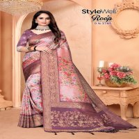 Stylewell Roop Wholesale Rich Pallu Digital Print Sarees