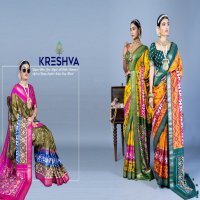 Kreshva Nandi All Time Hit Wholesale Super PV Silk Ethnic Sarees