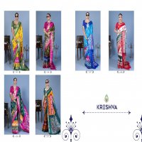 Kreshva Nandi All Time Hit Wholesale Super PV Silk Ethnic Sarees