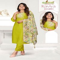 Hariyaali Kaviya Wholesale Readymade 3 Piece Salwar Suits