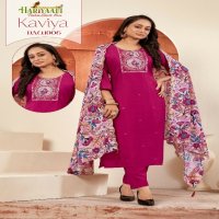 Hariyaali Kaviya Wholesale Readymade 3 Piece Salwar Suits