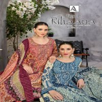 rihaana vol 6 by alok cambric cotton modern pakistani print unstitch suit