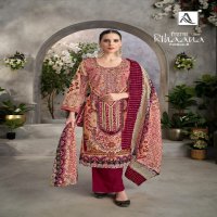 rihaana vol 6 by alok cambric cotton modern pakistani print unstitch suit