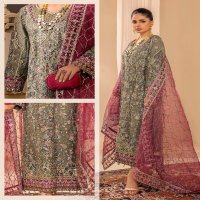 ZA Clothes Chantelle Embroidered Semi Stitched Pakistani Suits