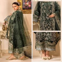 ZA Clothes Chantelle Embroidered Semi Stitched Pakistani Suits