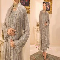 ZA Clothes Chantelle Embroidered Semi Stitched Pakistani Suits