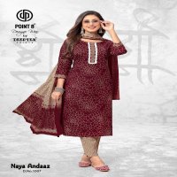 Deeptex Naya Andaaz Vol-10 Wholesale Pure Cotton Readymade Dress