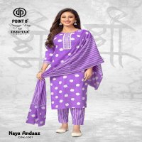 Deeptex Naya Andaaz Vol-10 Wholesale Pure Cotton Readymade Dress