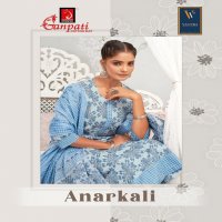 Ganpati Anarkali Vol-1 Wholesale Readymade Cotton Salwar Suits