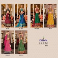 raghavi by kreshva full stitch silk fashionable lehengas for every occasion