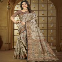 bunawat Cindrella Vol-5 wedding festival wear silk fabric saree collection