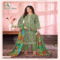 alok launch super star cambric trendy design pakistani 3pcs suits for ladies