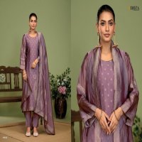 ibiza nora banglory silk jacquard premium indian unstitch 3pcs dress