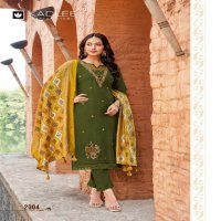 kadlee launch sahiyar readymade viscose weaving pattern 3pcs dress