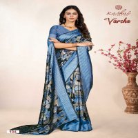 Kashvi Varsha Vol-1 Wholesale Black Vichitra Dobby Border Ethnic Sarees
