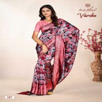 Kashvi Varsha Vol-1 Wholesale Black Vichitra Dobby Border Ethnic Sarees